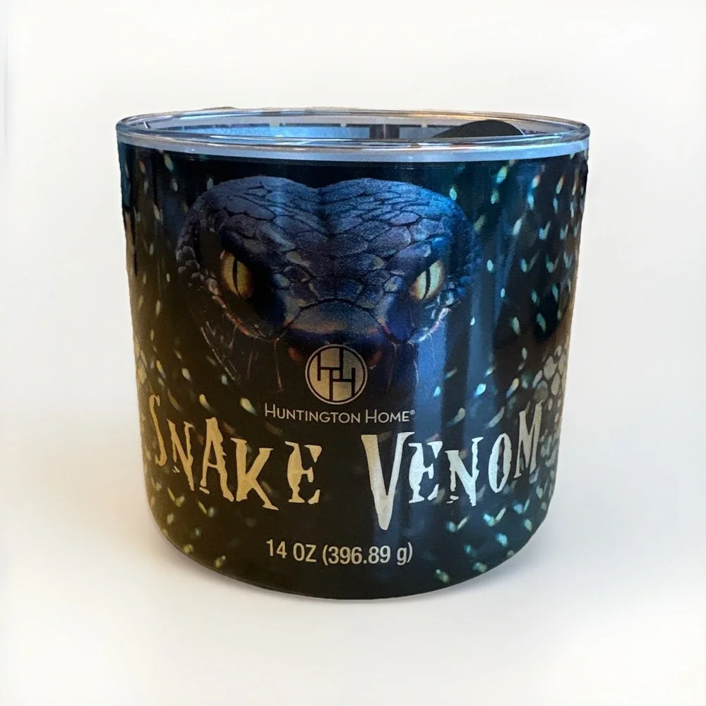 Black Magic Snake Venom‎ Candle Limited Edition 14oz Gothic NEW RARE